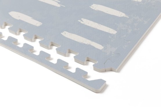 Scandi Stripes - azúrová // Baby Mat