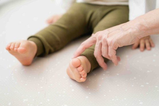 Scandi Flake - mandľová // Baby Mat