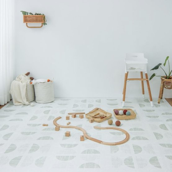 Shape & Style - šalviová // Baby Mat